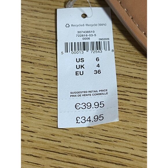 Gap Strappy Sandals With Snake Print Accent Womens US 6 / EU 36 Faux Leather - Picture 9 of 9